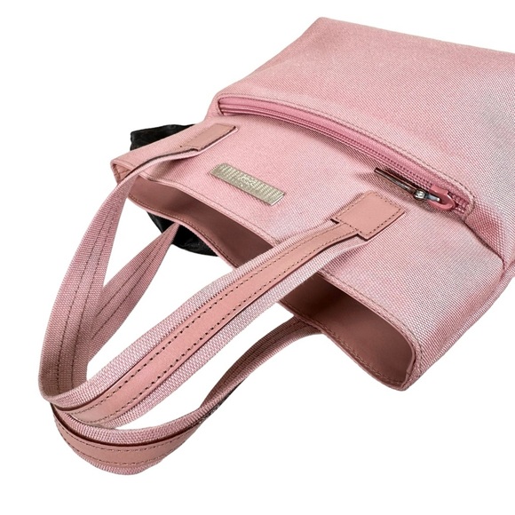 GUCCI Pink Canvas & Leather Mini Hand Bag - Picture 9 of 12